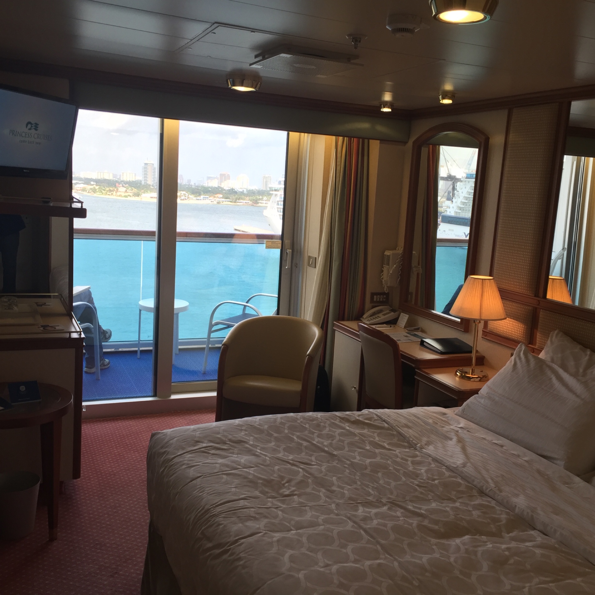 Balcony Stateroom, Cabin Category T3, Emerald Princess