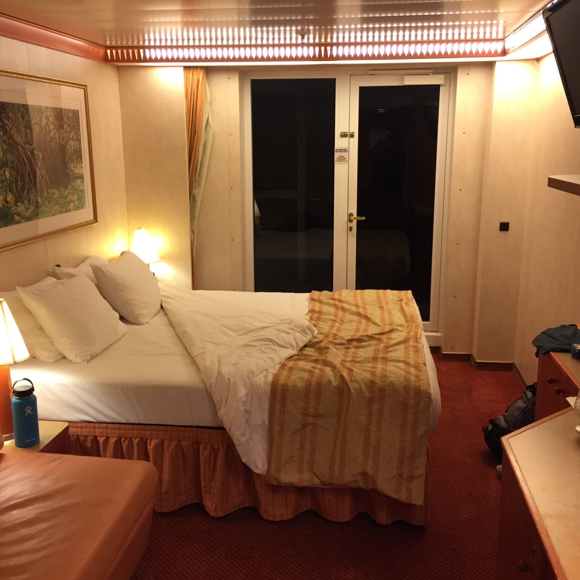 carnival cruise ship room amenities
