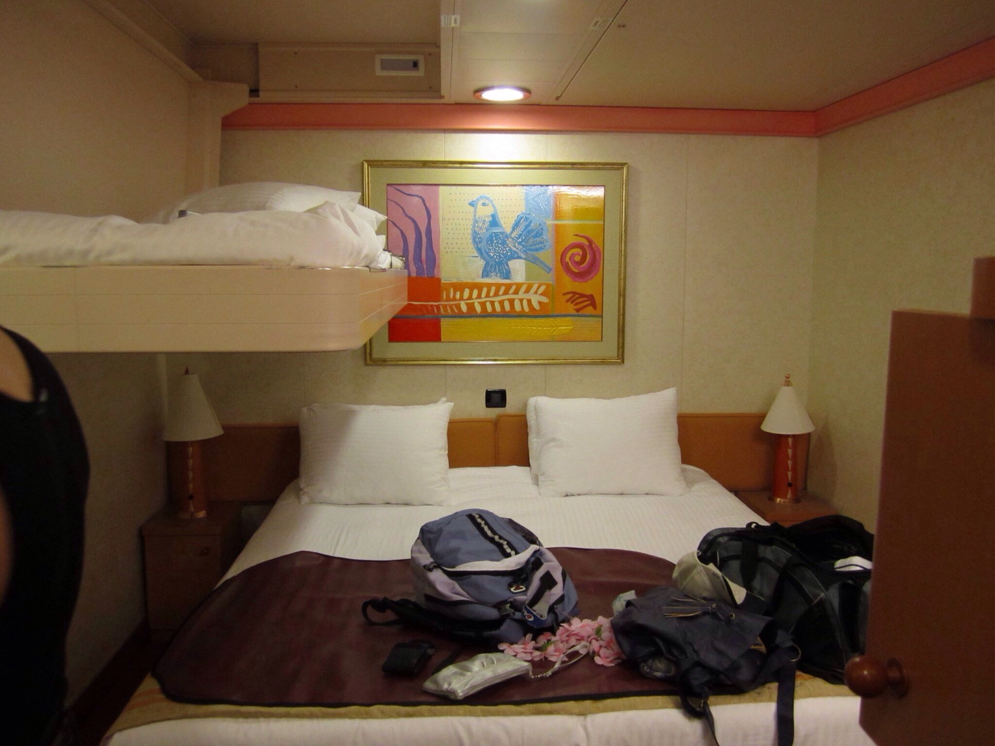 Interior Stateroom Cabin Category 4a Carnival Glory