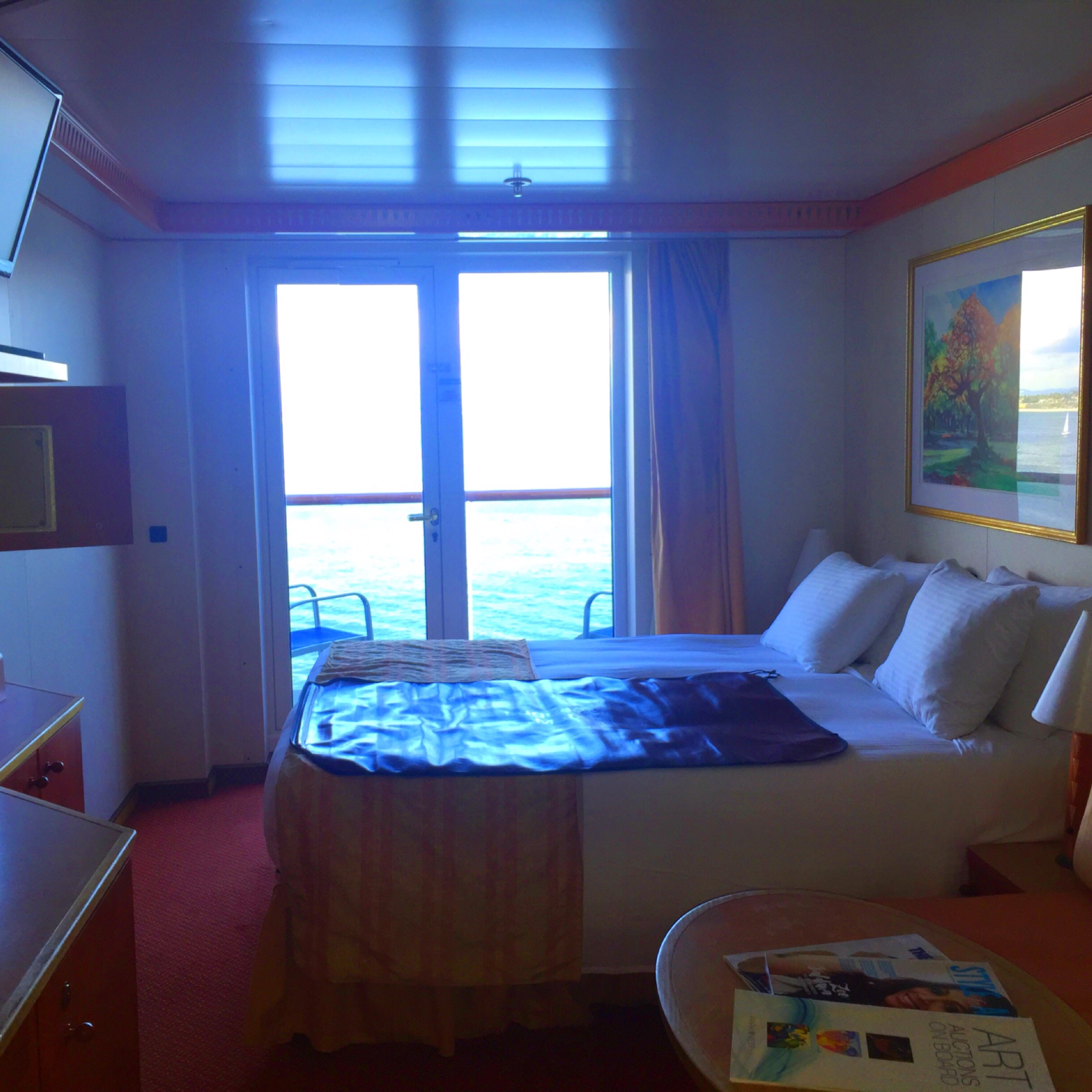 Balcony Stateroom, Cabin Category 8d, Carnival Miracle