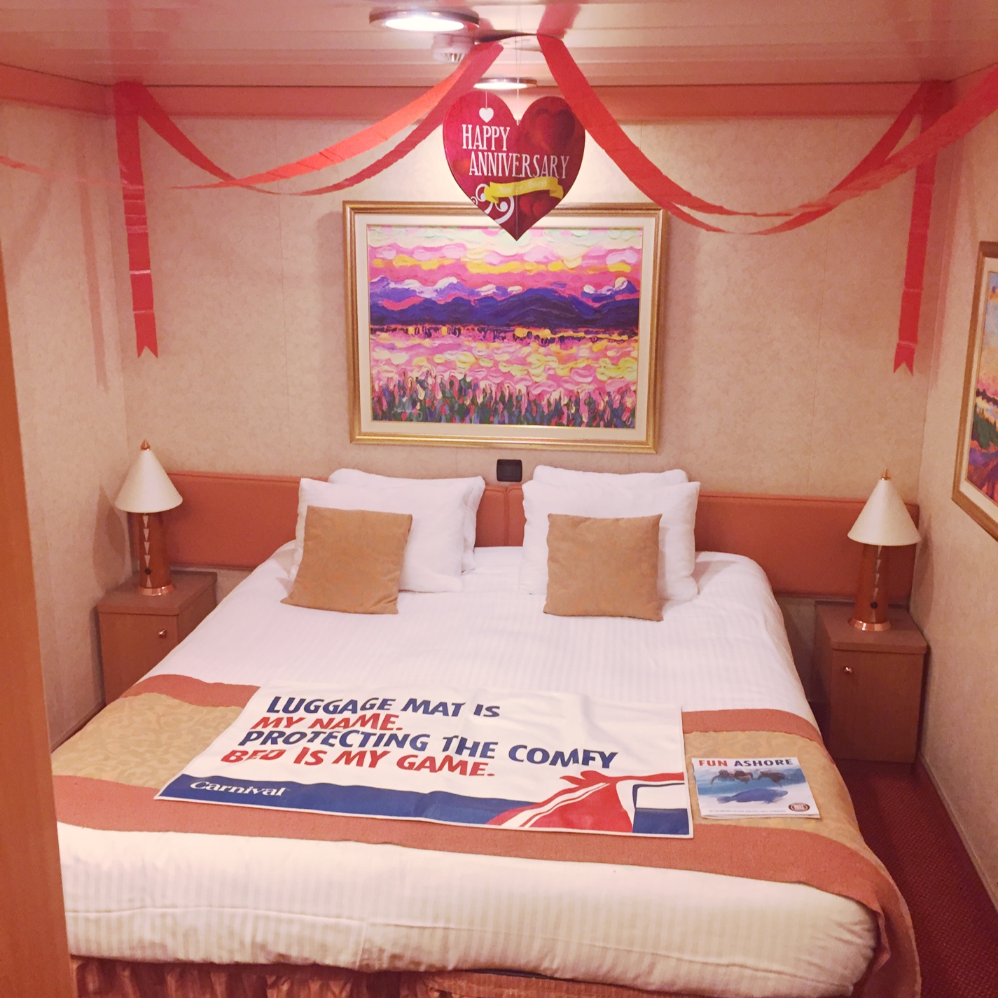 Interior Stateroom Cabin Category 4D Carnival Freedom