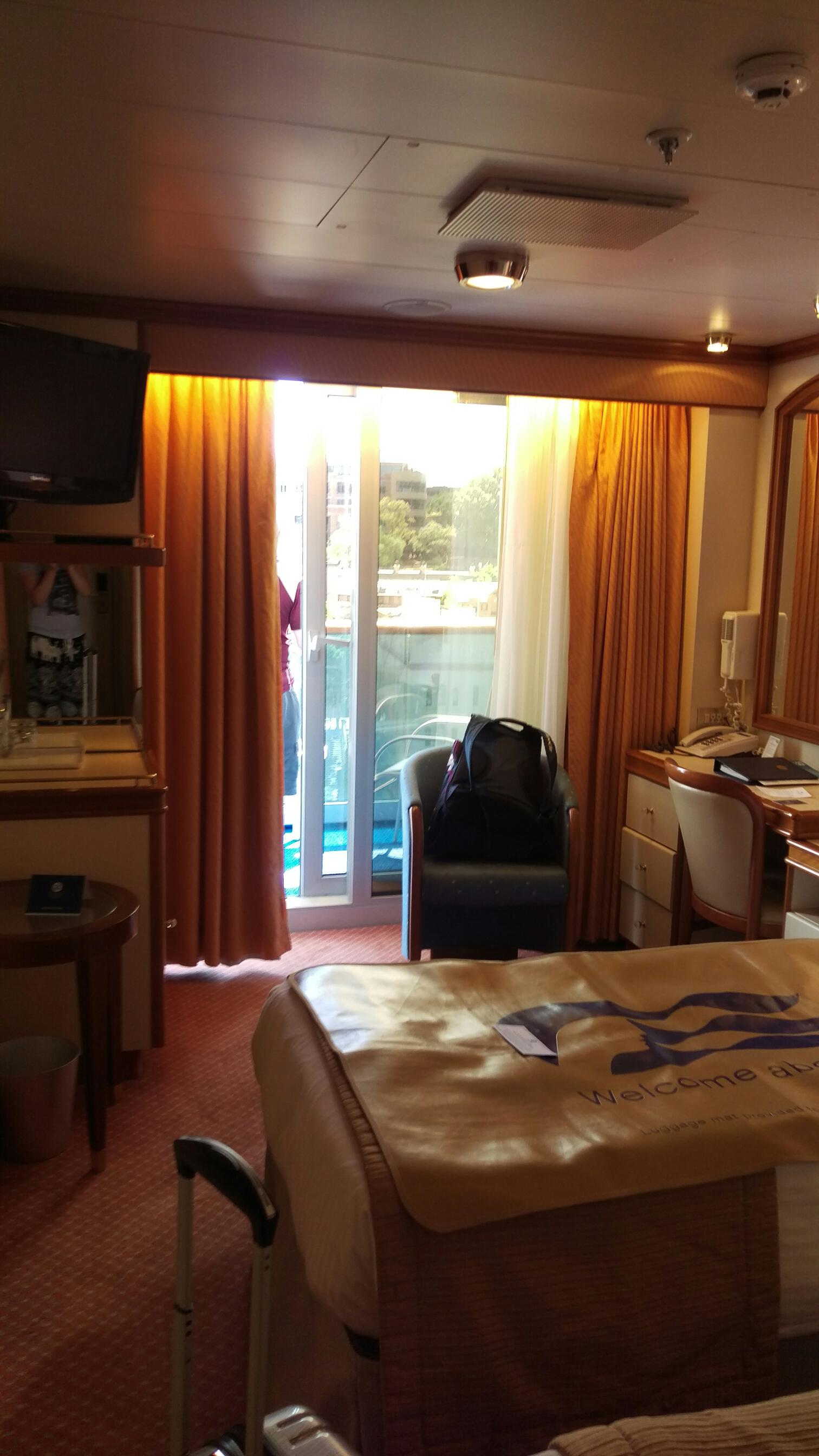 Balcony Stateroom Cabin Category T3 Golden Princess