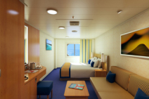 Deluxe Oceanview, Cabin Category 6L, Carnival Horizon