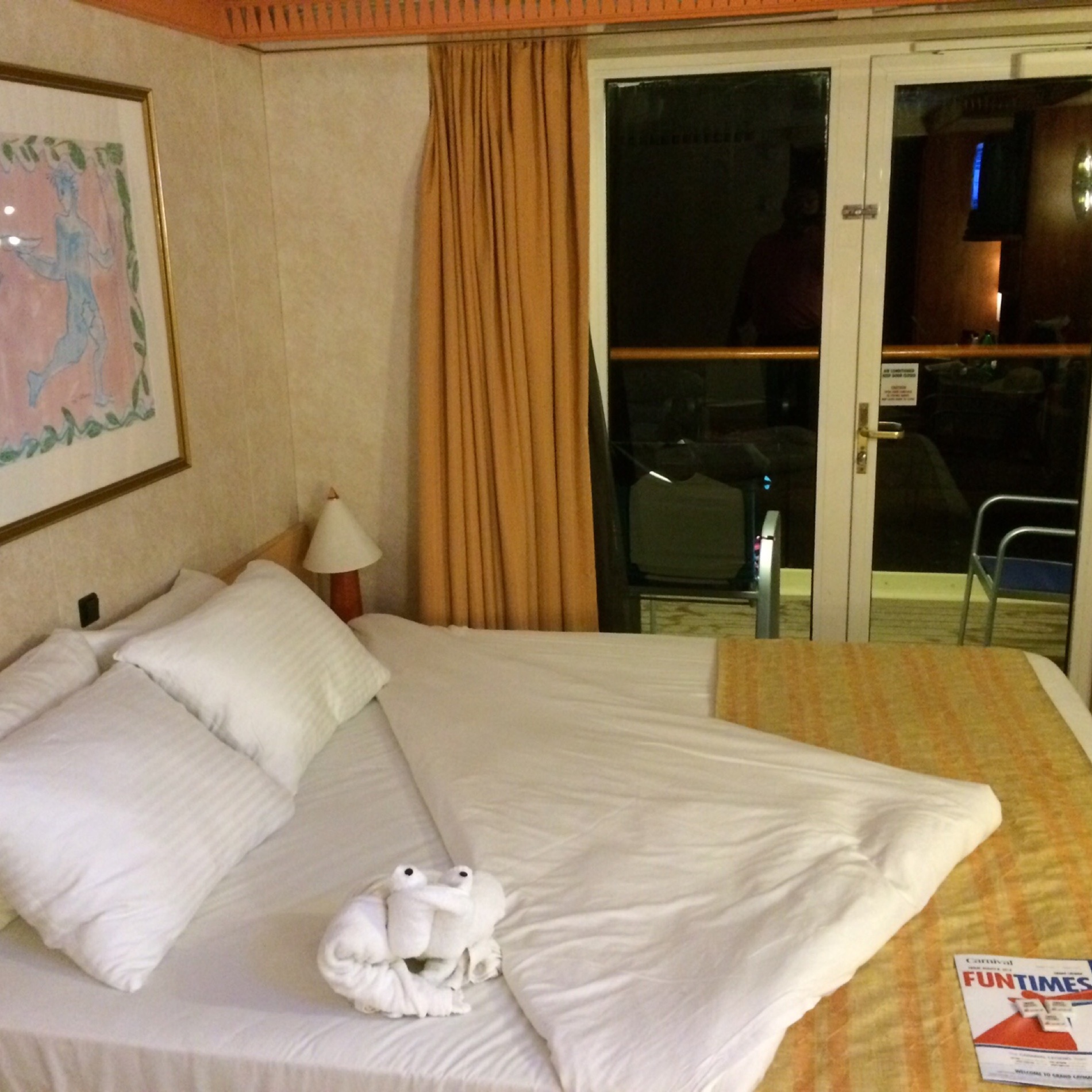 Extended Balcony Stateroom, Cabin Category 8K, Carnival Legend