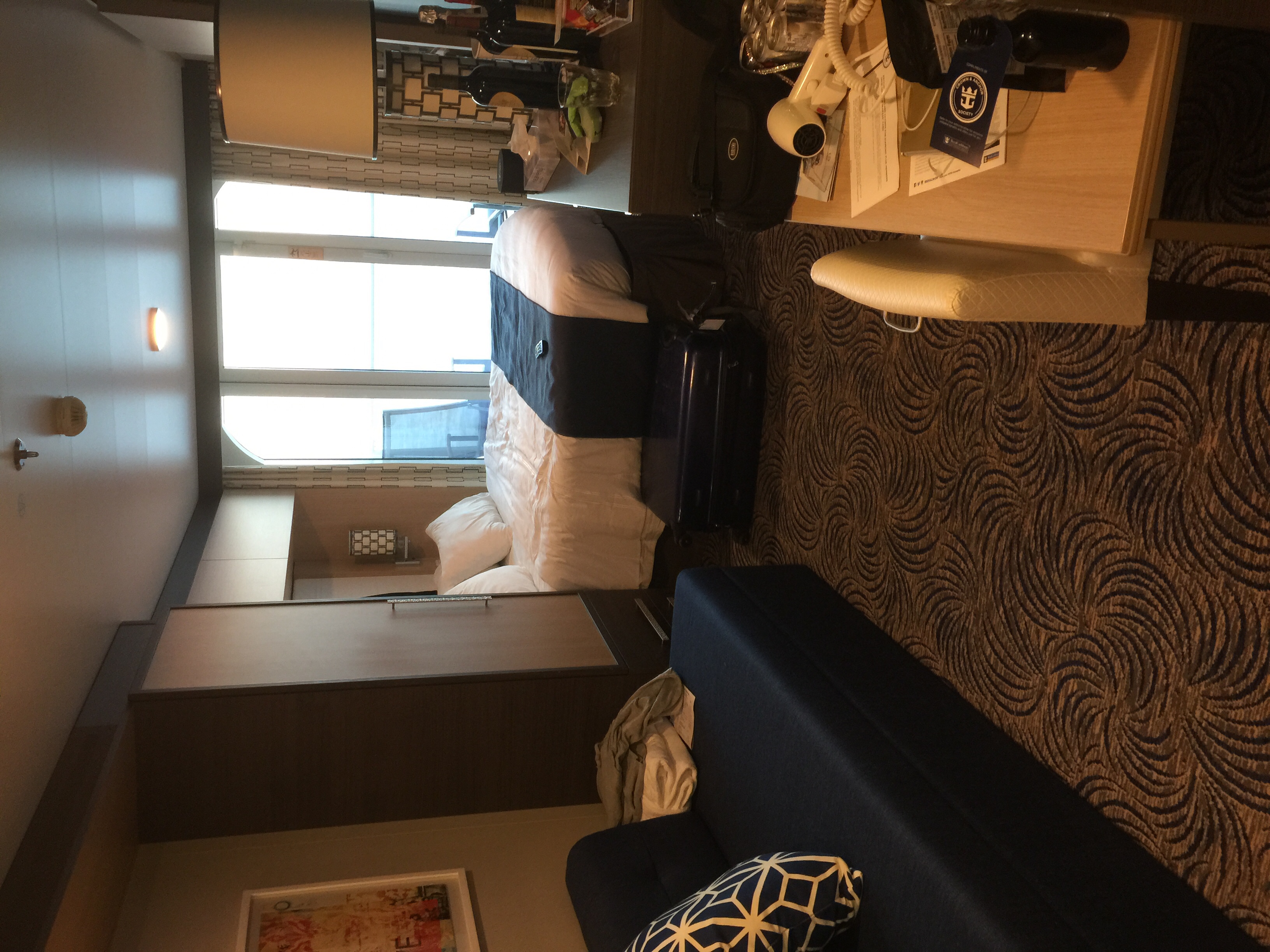 Superior Oceanview Stateroom with Balcony, Cabin Category D7, Quantum ...