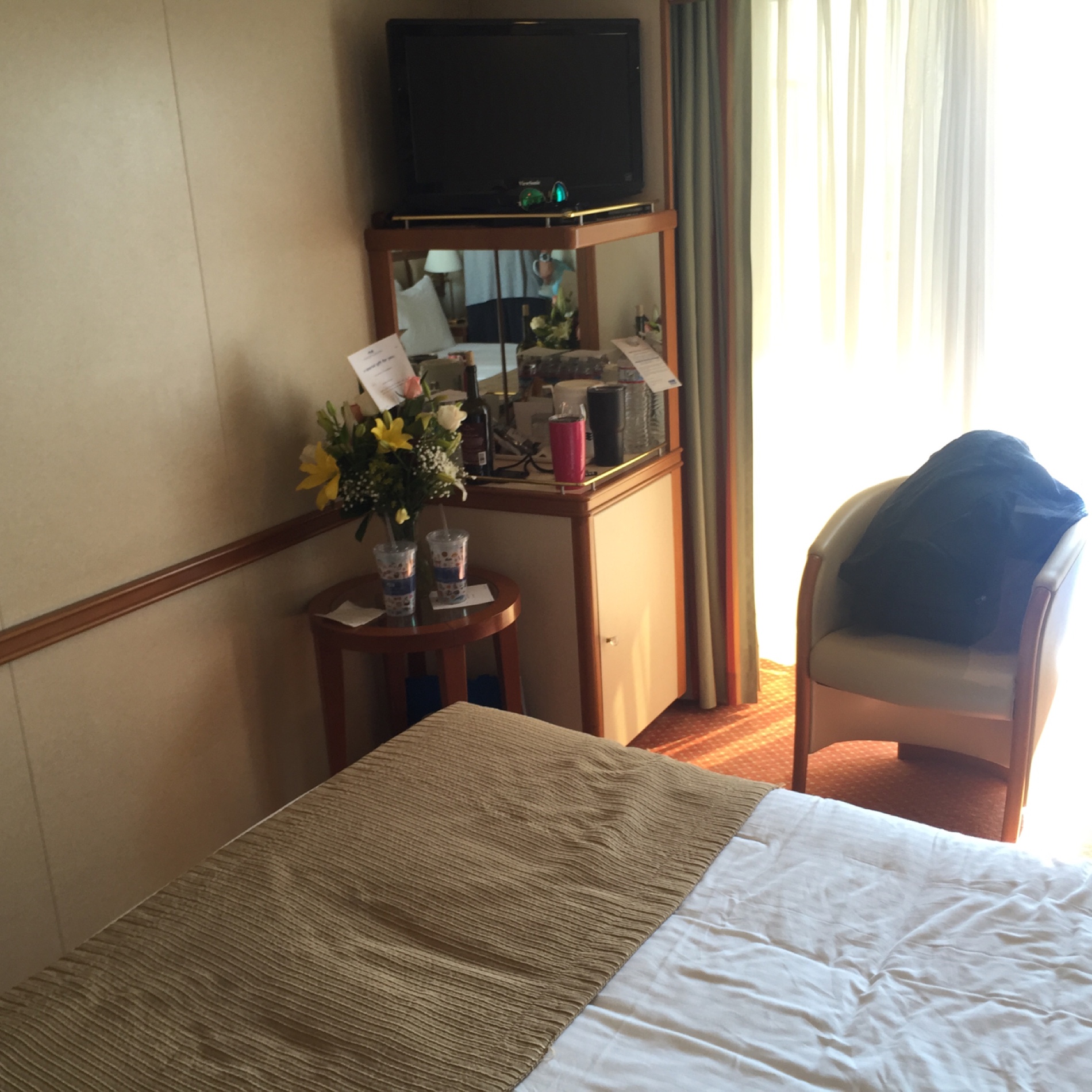 Balcony Stateroom, Cabin Category T3, Crown Princess