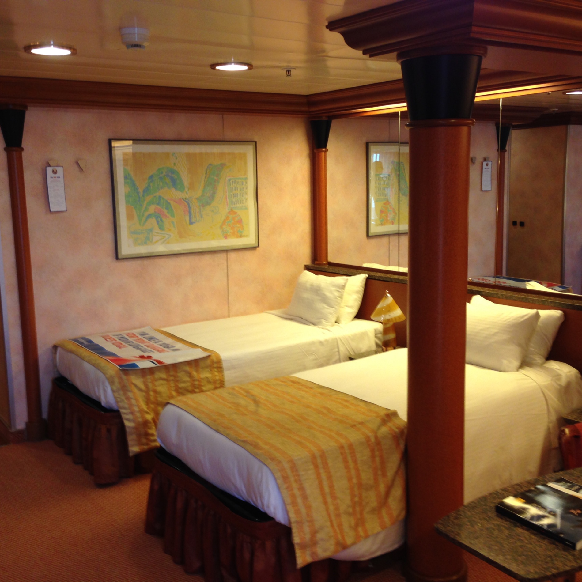 Grand Suite, Cabin Category GR, Carnival Ecstasy