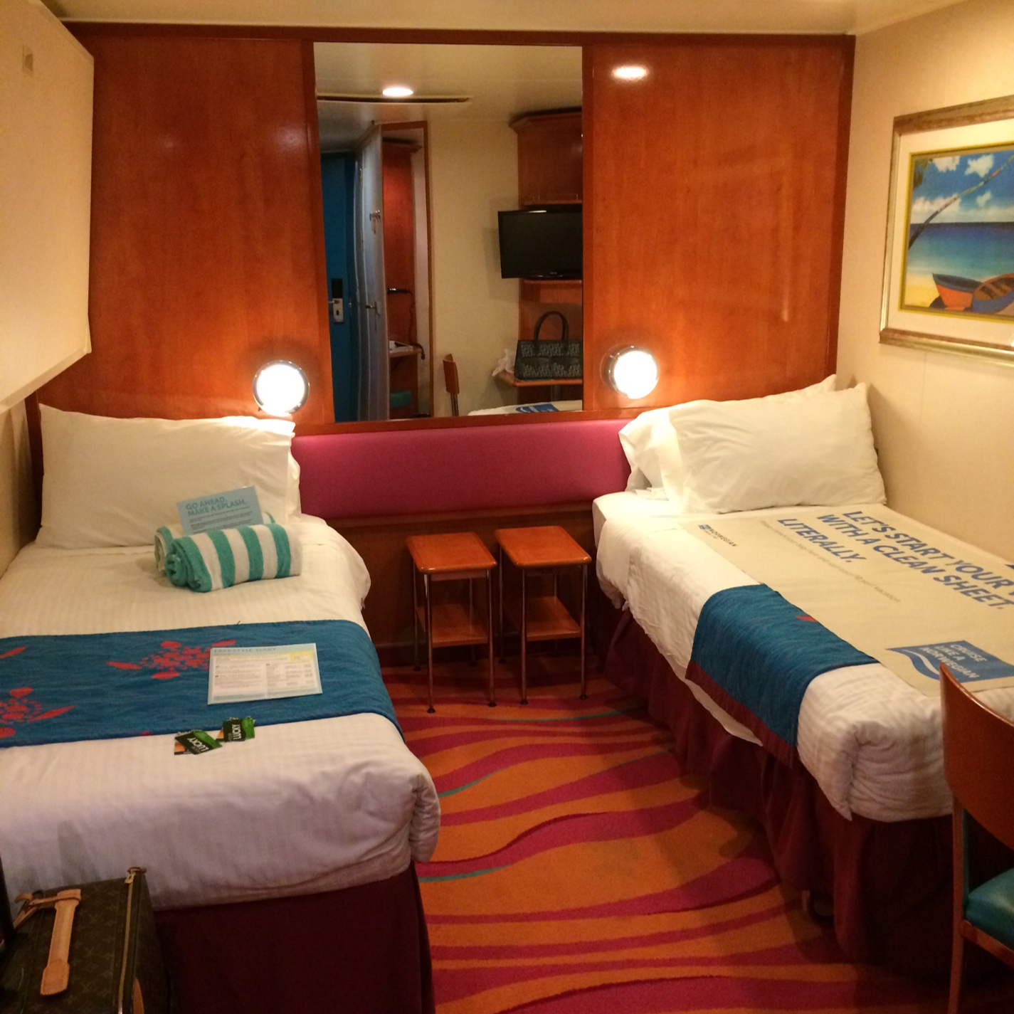 Family Inside, Cabin Category I1, Norwegian Jewel