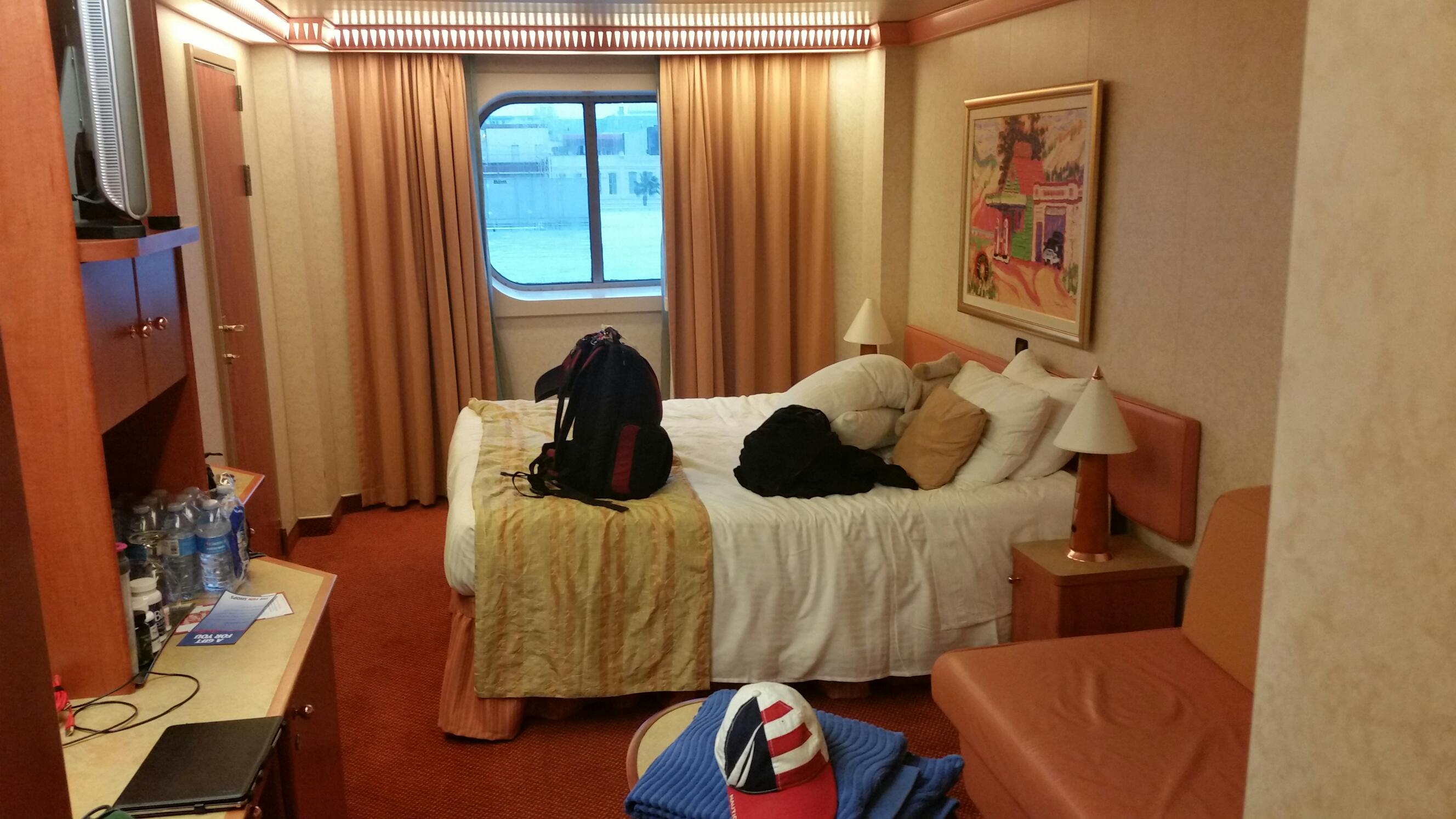 Oceanview Stateroom, Cabin Category 6B, Carnival Freedom