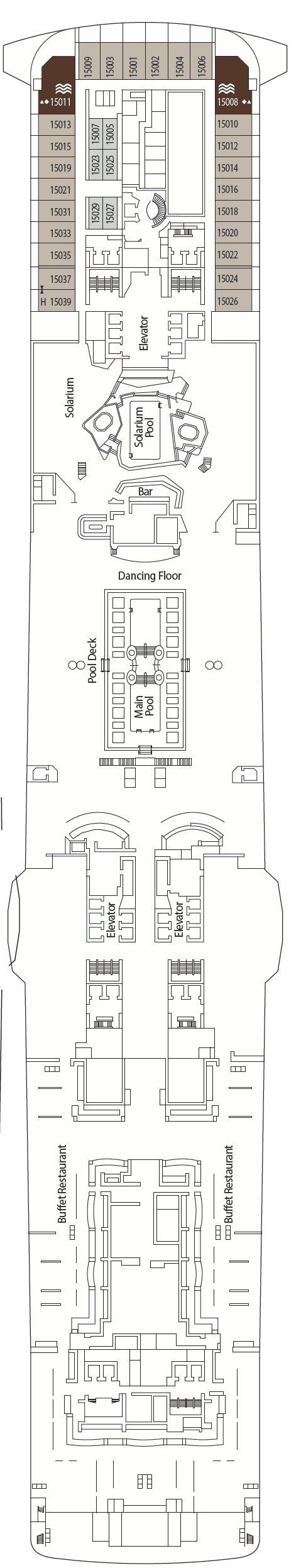 Msc Meraviglia Floor Plan