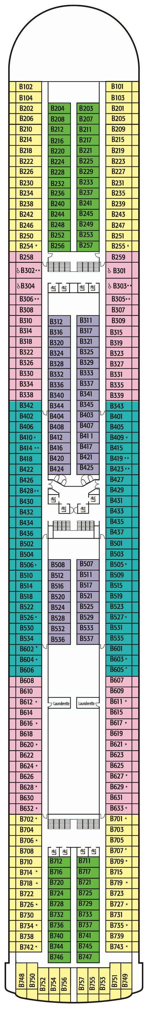 Azura Deck Plans