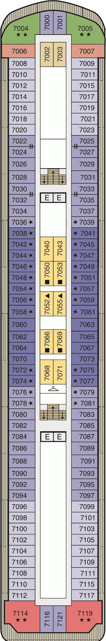 Nautica Deck Plans