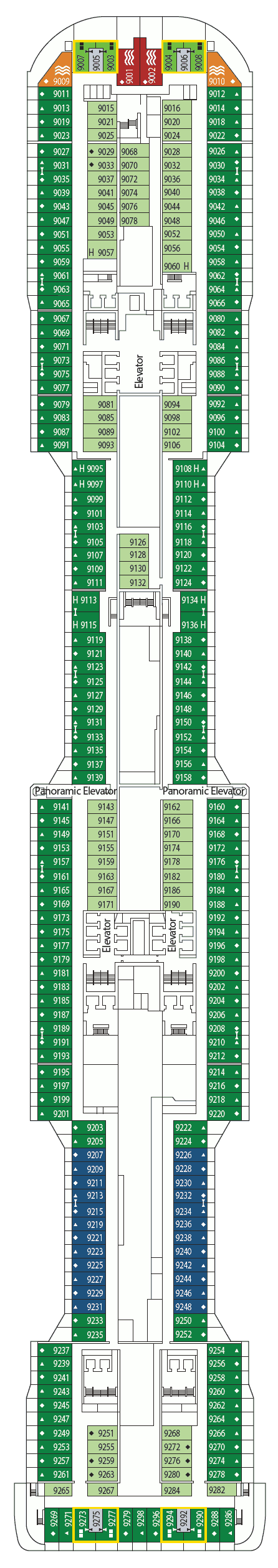 Msc Meraviglia Deck Plan 14 Tour - starter kit hobbies