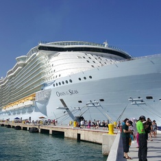 Boat at labadee Haiti