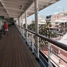 Docked in Hamilton.
