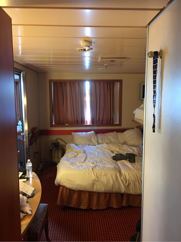 Oceanview Cabin R127 on Carnival Fascination, Category 6B