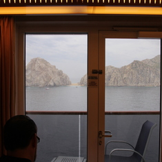 view of Cabo from our room