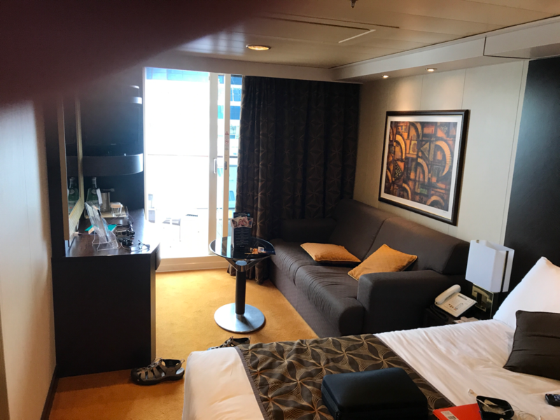 Balcony Cabin 12258 on MSC Divina, Category BW