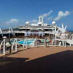 great pool deck