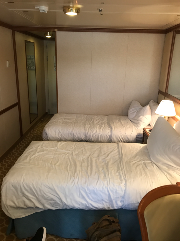 Balcony Cabin C535 on Ruby Princess, Category B2