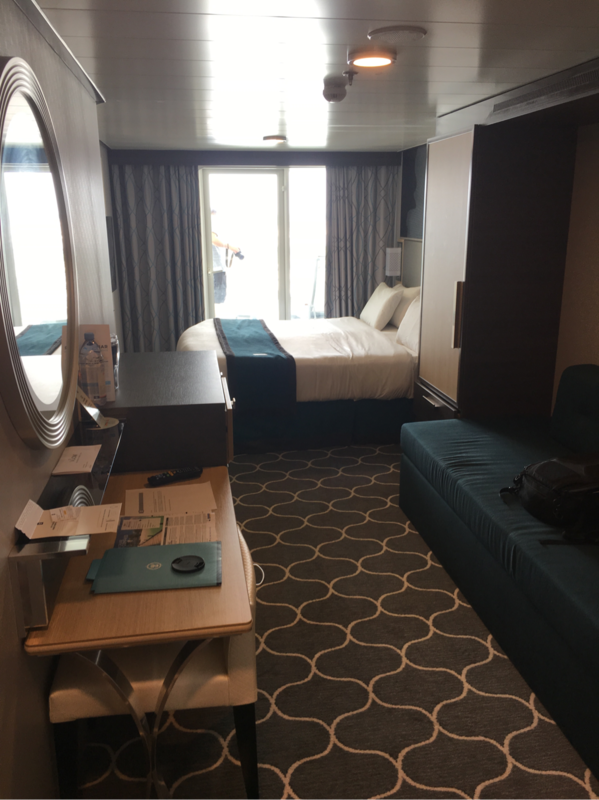 Balcony Cabin 12600 on Harmony of the Seas, Category 2C