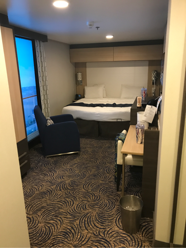 Inside Cabin 11223 on Anthem of the Seas, Category SL