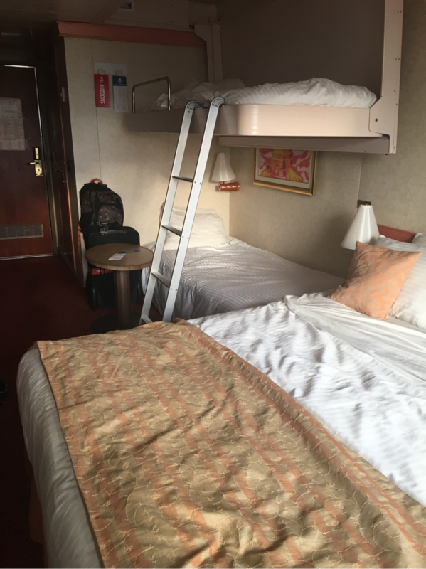 Balcony Stateroom, Cabin Category 8c, Carnival Freedom