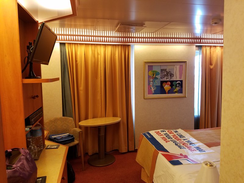 Balcony Cabin 6473 On Carnival Liberty, Category 68