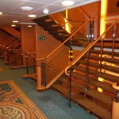 Elevator Hallway near our cabin