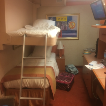 Carnival Liberty Cabins and Staterooms