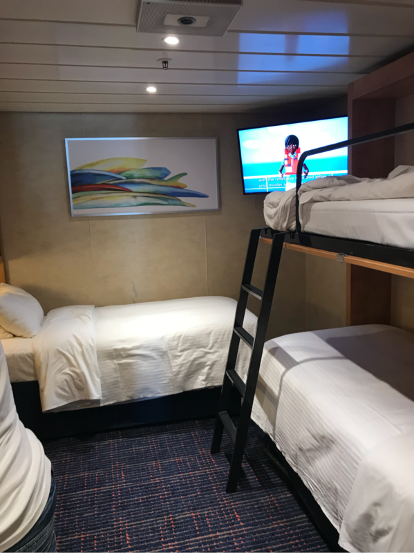 Interior Stateroom, Cabin Category 4B, Carnival Elation