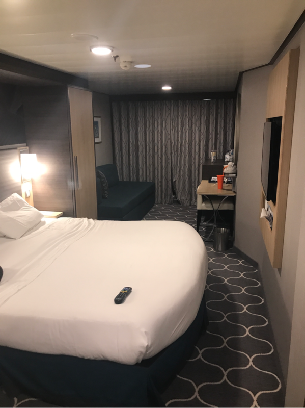 Boardwalk View Stateroom with Balcony, Cabin Category BV, Harmony of ...