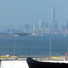 Passing by New York
