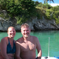 Snorkeling off King's Warf, Bermuda.