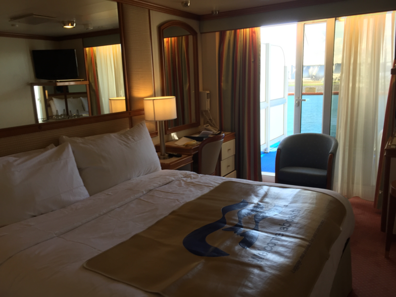 Balcony Cabin C202 On Caribbean Princess, Category T3