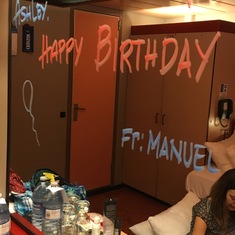 a birthday surprise