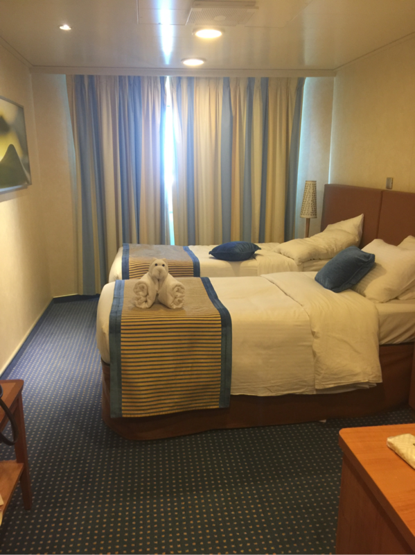 Inside Cabin 6204 on Carnival Breeze, Category 4J