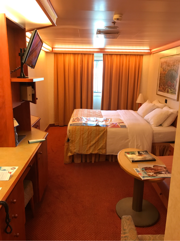 Oceanview Cabin 2376 on Carnival Valor, Category 6C