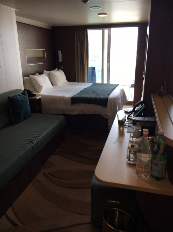 Balcony Cabin 12310 on Norwegian Escape, Category BV