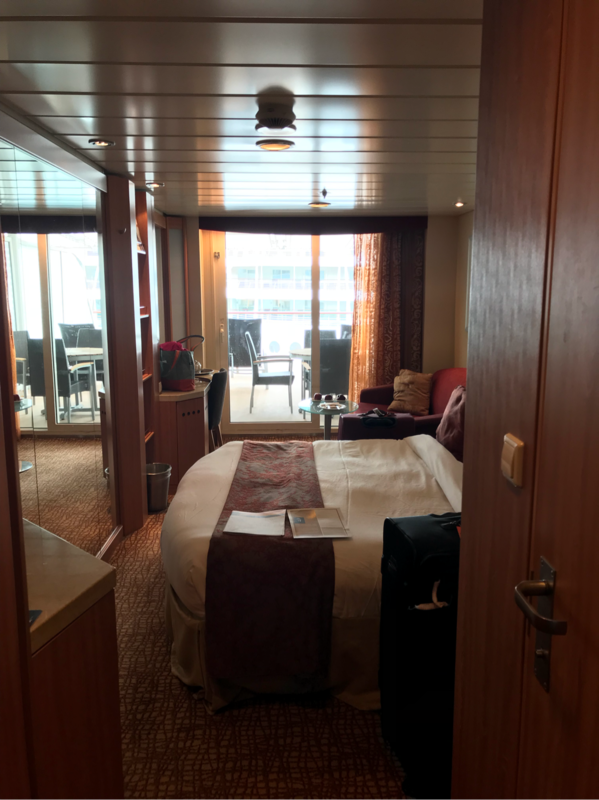 Balcony Cabin 7206 on Celebrity Summit, Category W4