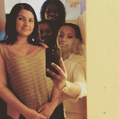 Cabin Selfie w/ the ladies