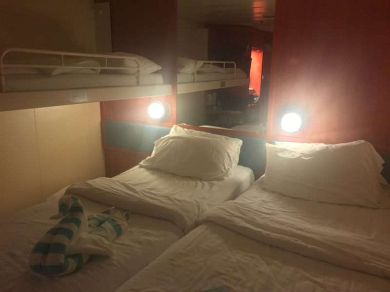 Mid-Ship Inside Stateroom, Cabin Category IB, Norwegian Dawn