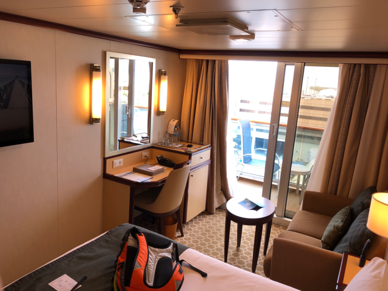 Deluxe Balcony Stateroom, Cabin Category T5, Regal Princess