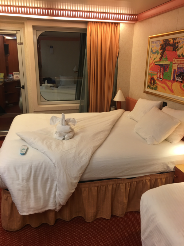 Balcony Stateroom, Cabin Category 8D, Carnival Freedom