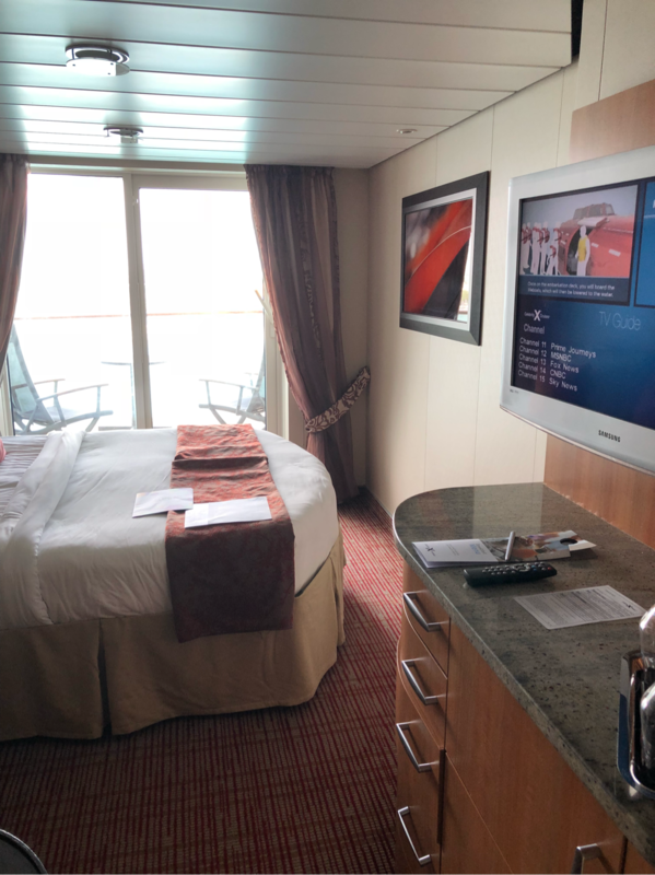 Balcony Cabin 9239 on Celebrity Equinox, Category 1A