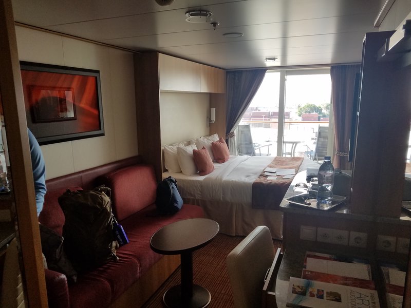 Balcony Cabin 7310 on Celebrity Reflection, Category 2B