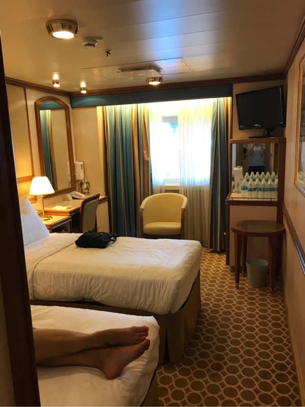 Oceanview Stateroom (Obstructed View), Cabin Category O5 ...