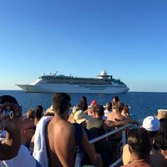 middle of the ocean - cococay