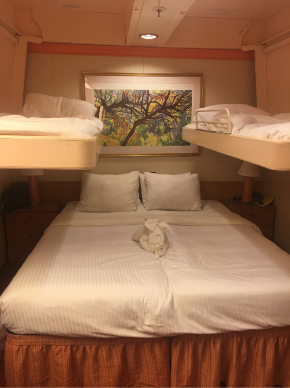 Interior Stateroom, Cabin Category 4B, Carnival Miracle