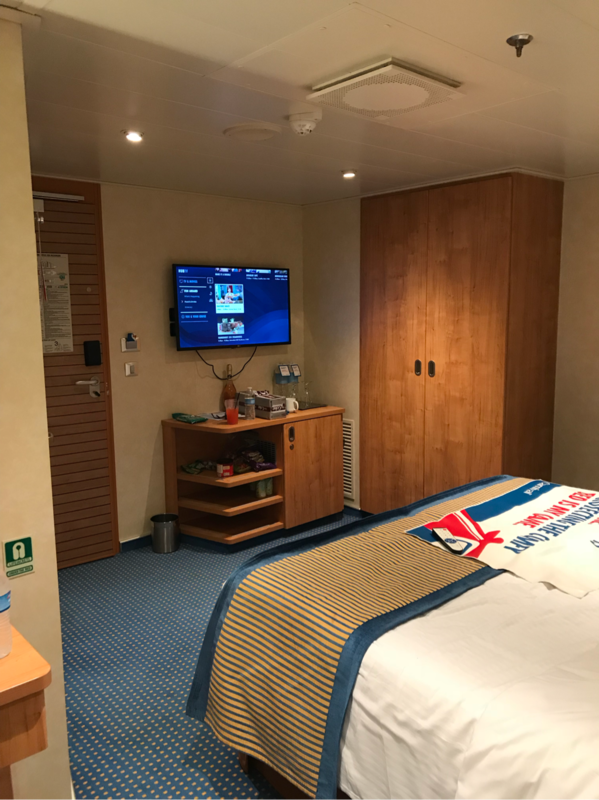 Standard Interior, Cabin Category 4E, Carnival Vista